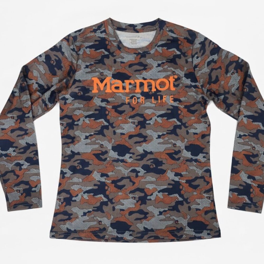 Marmot Camo Long Sleeve Performance Top XS
